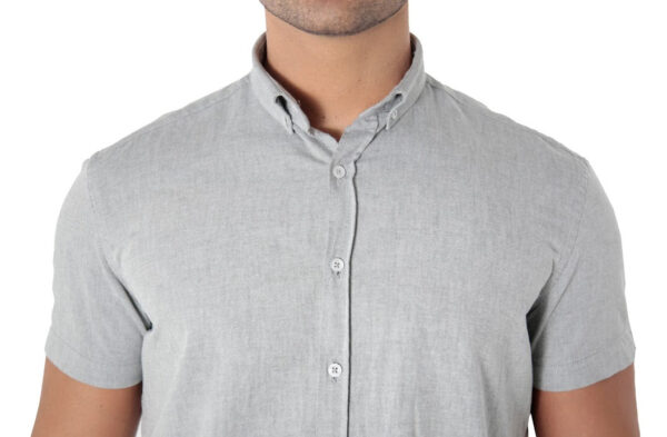 Camisa Button Down Slim Fit Estilo Refinado - Image 2