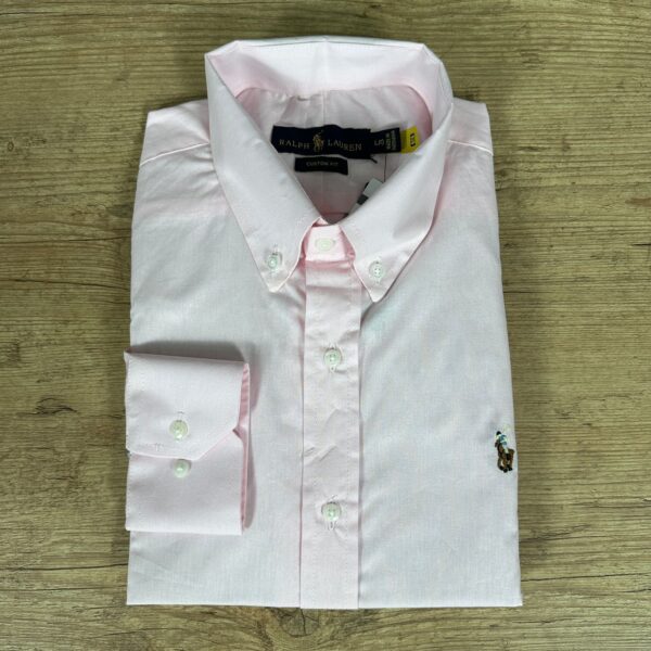 Camisa Manga Longa PRL Rosa - Image 4
