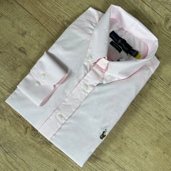 Camisa Manga Longa PRL Rosa - Image 3