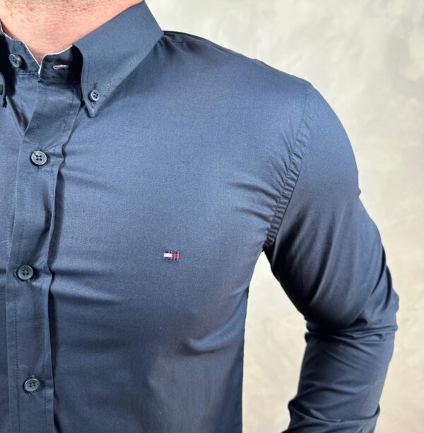 Camisa Manga Longa TH Azul - Image 2