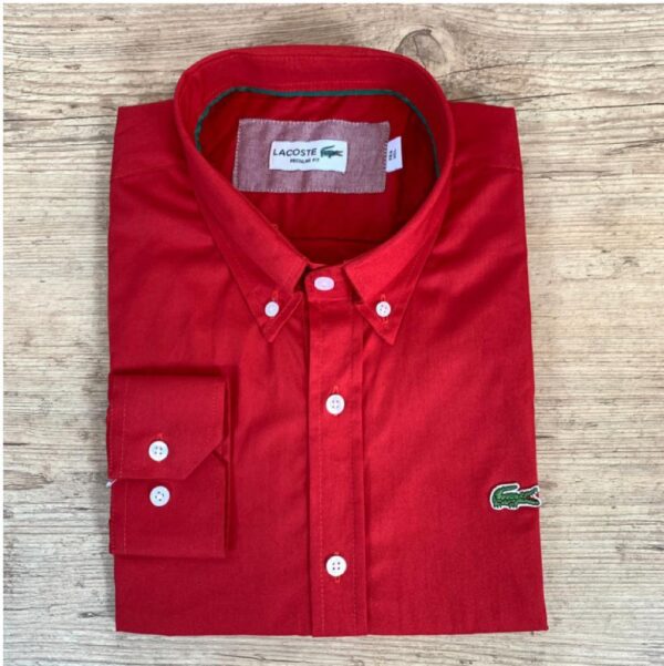 Camisa Manga Longa LCT Vermelho - Image 4